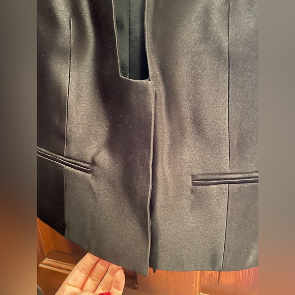 TOM FORD DOUBLE SILK DUCHESSE WAISTCOAT - BRAND NEW - BLACK SIZE 42 - Picture 3 of 9